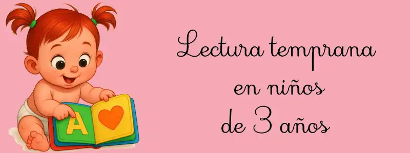 Lectura temprana en niños de 3 años