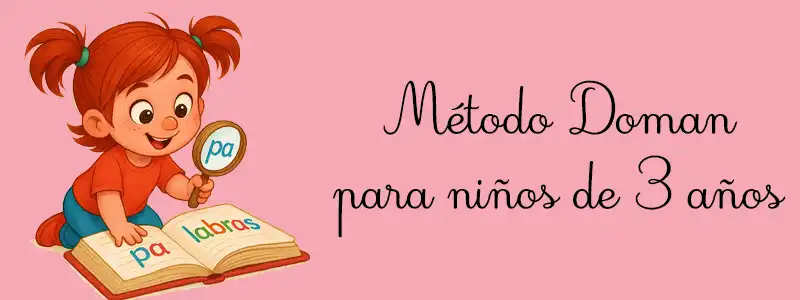 Método Doman para niños de 3 años
