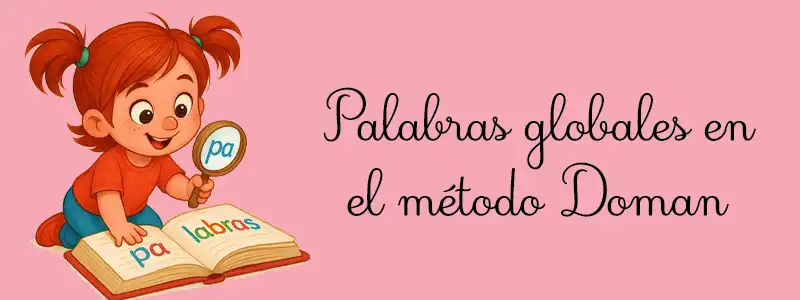 Palabras globales en el método Doman