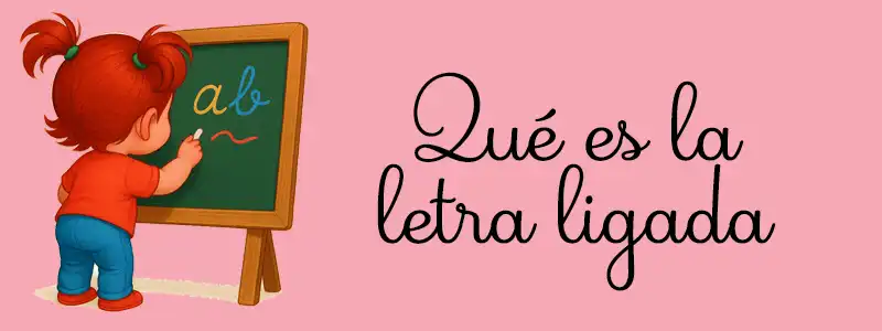 Qué es la letra ligada
